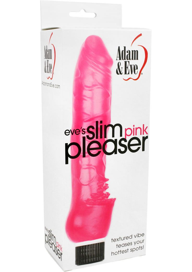 Adam and Eve - Vibrador Eve`s Slim Pleaser resistente al agua - Rosa