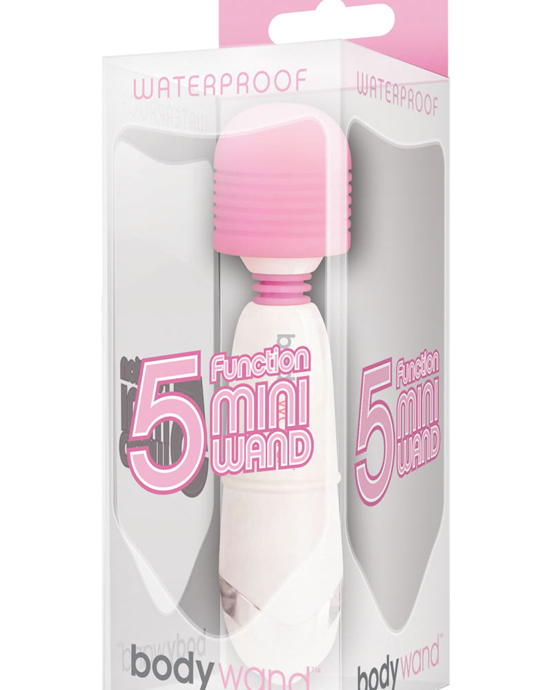 Bodywand - Mini varita con 5 funciones, resistente al agua, color rosa