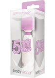 Bodywand - Mini varita mágica de 5 funciones, resistente al agua, color morado