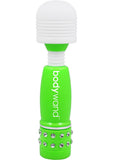 Mini masajeador Bodywand Neon Edition de 4 pulgadas, color verde