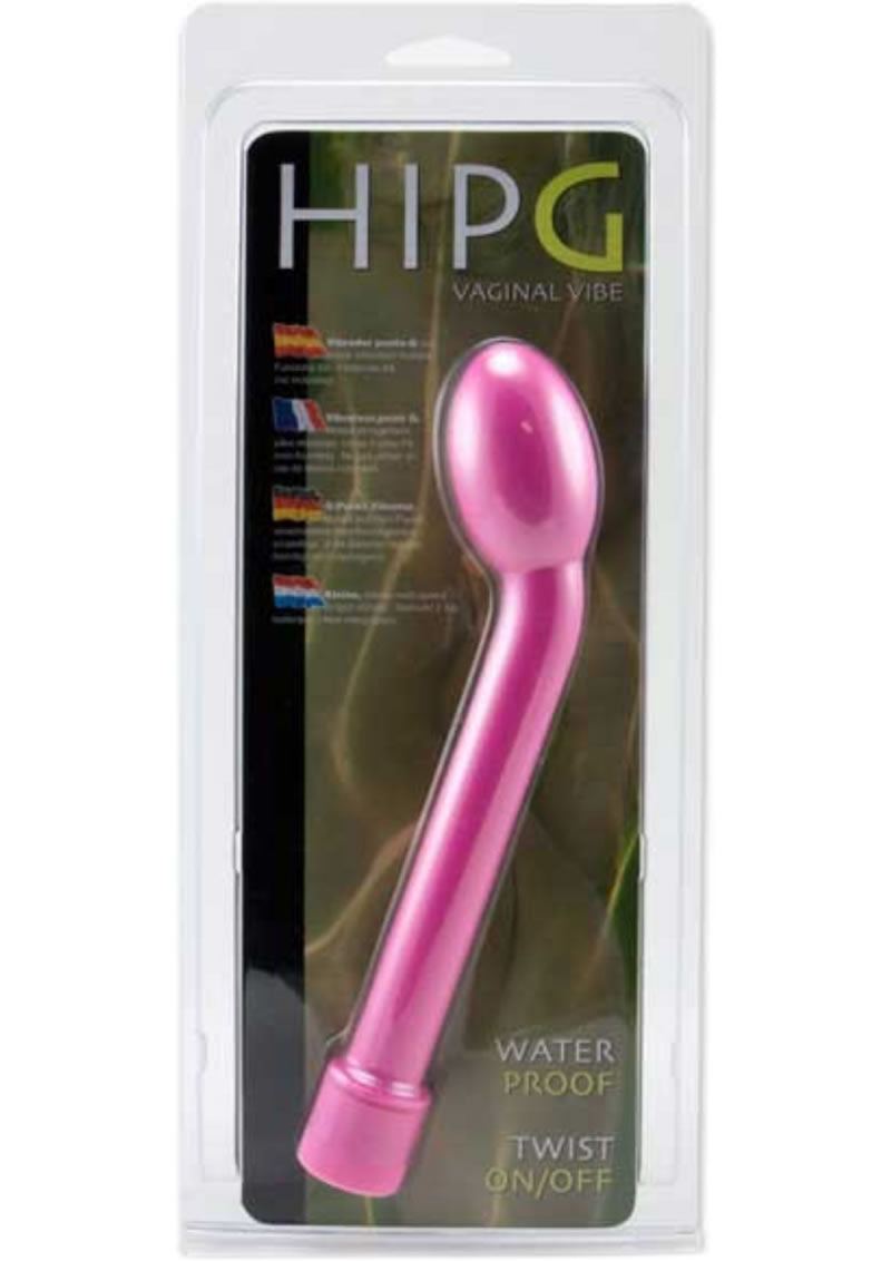 Vibrador G-gasm Delight de Adán y Eva, resistente al agua, color rosa