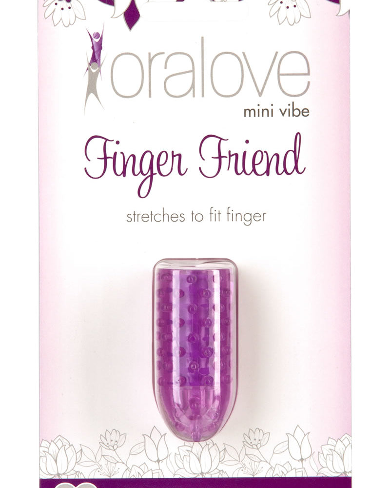 Oralove Mini Vibe Finger Friend Púrpura