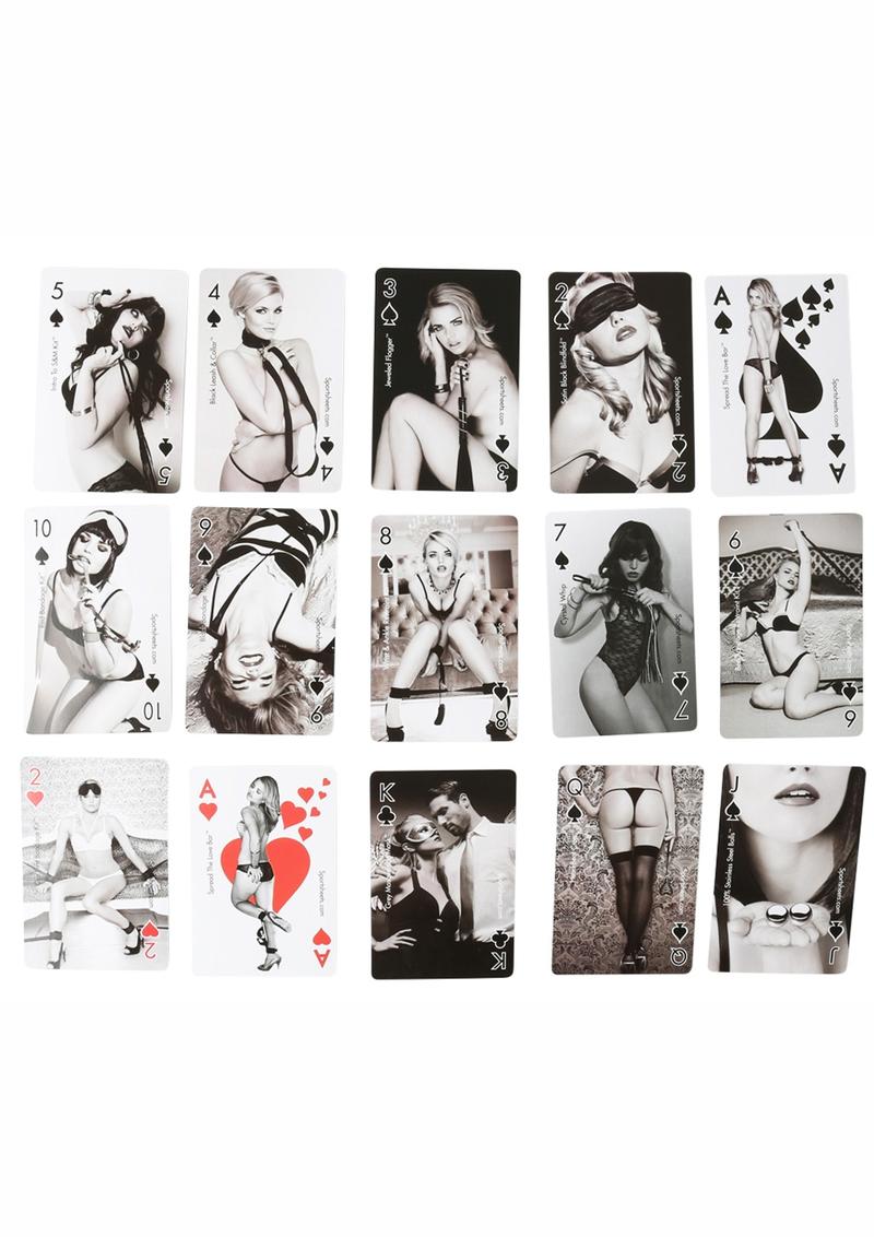 Baraja de cartas de sexo y travesuras