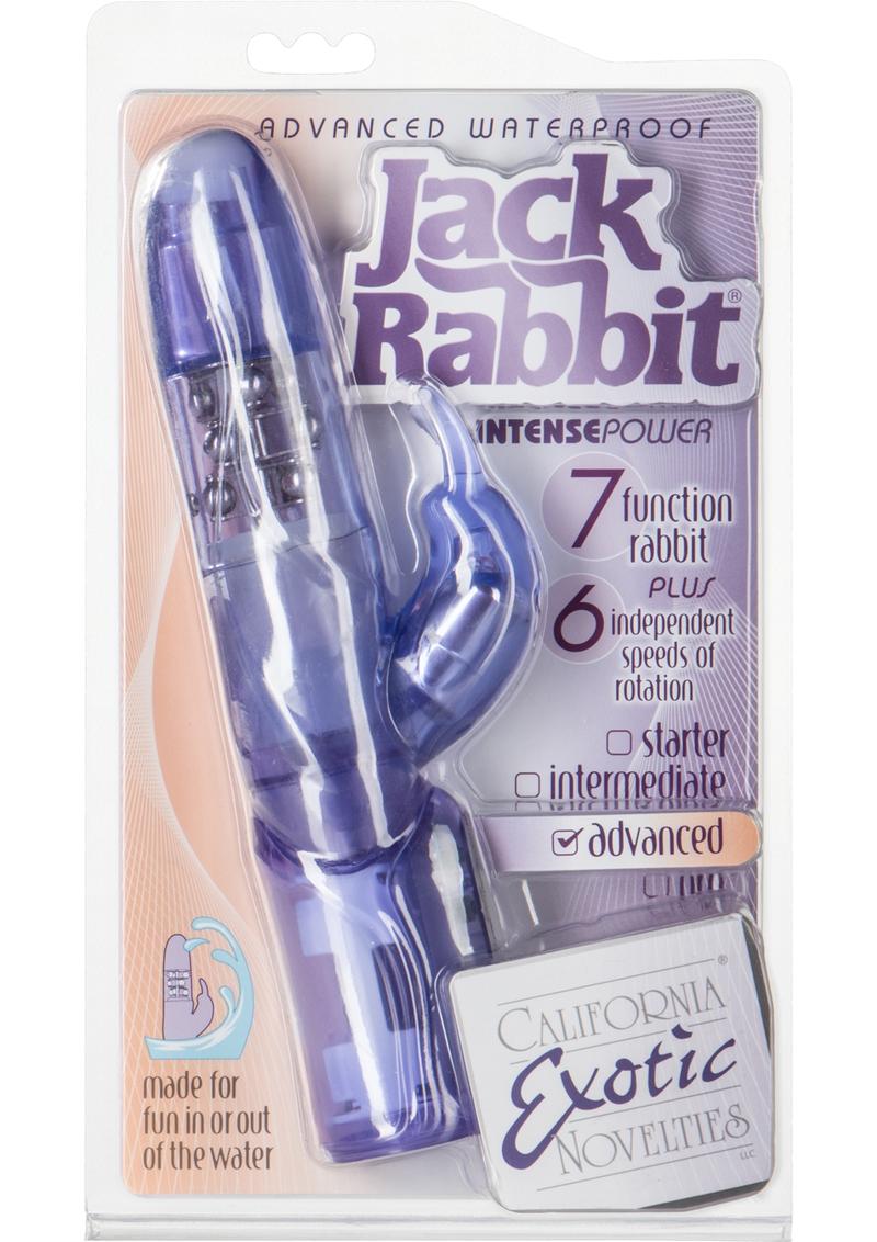 Advanced Jack Rabbit Vibrator Waterproof - Purple