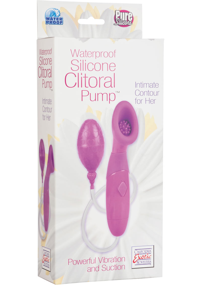 Waterproof Silicone Clitoral Pump Pink