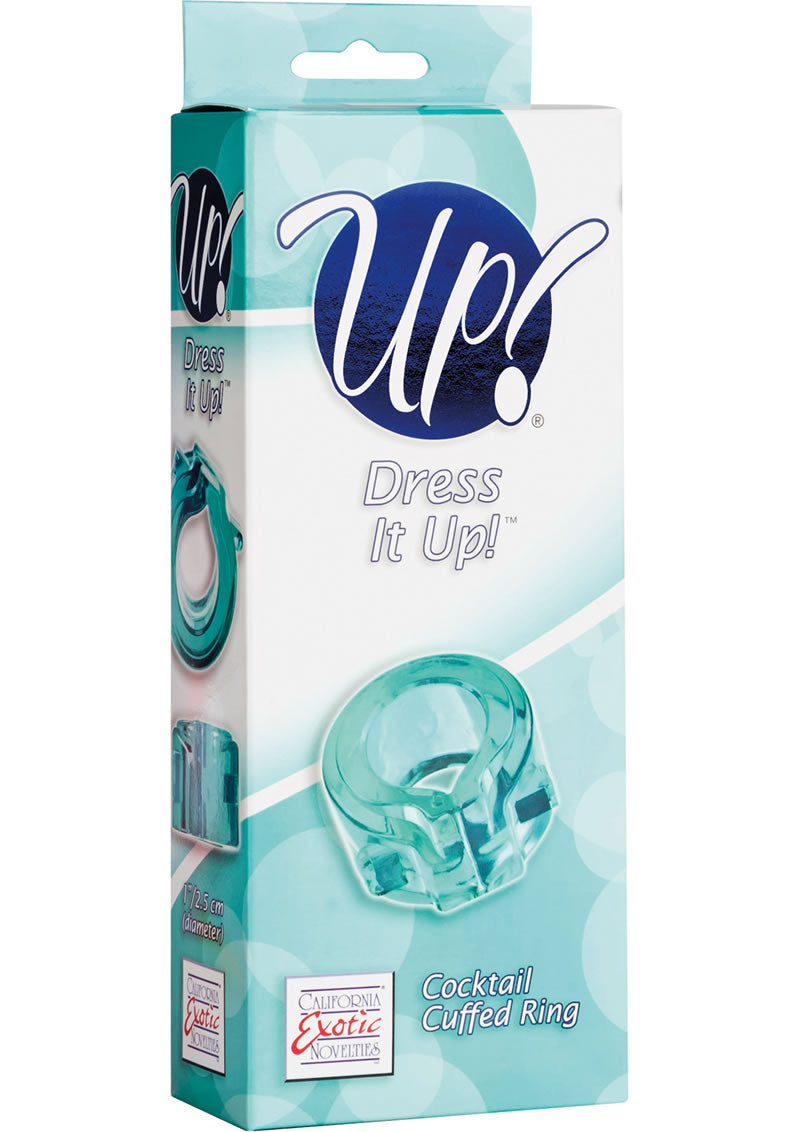 Anillo para el pene Up Dress It Up Cocktail Cuff Ring Teal