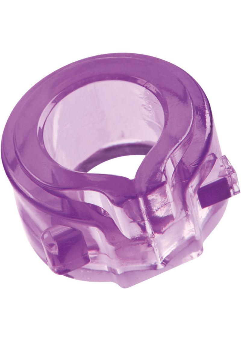 Anillo para el pene con forma de puño de cóctel Up Dress It Up, color morado