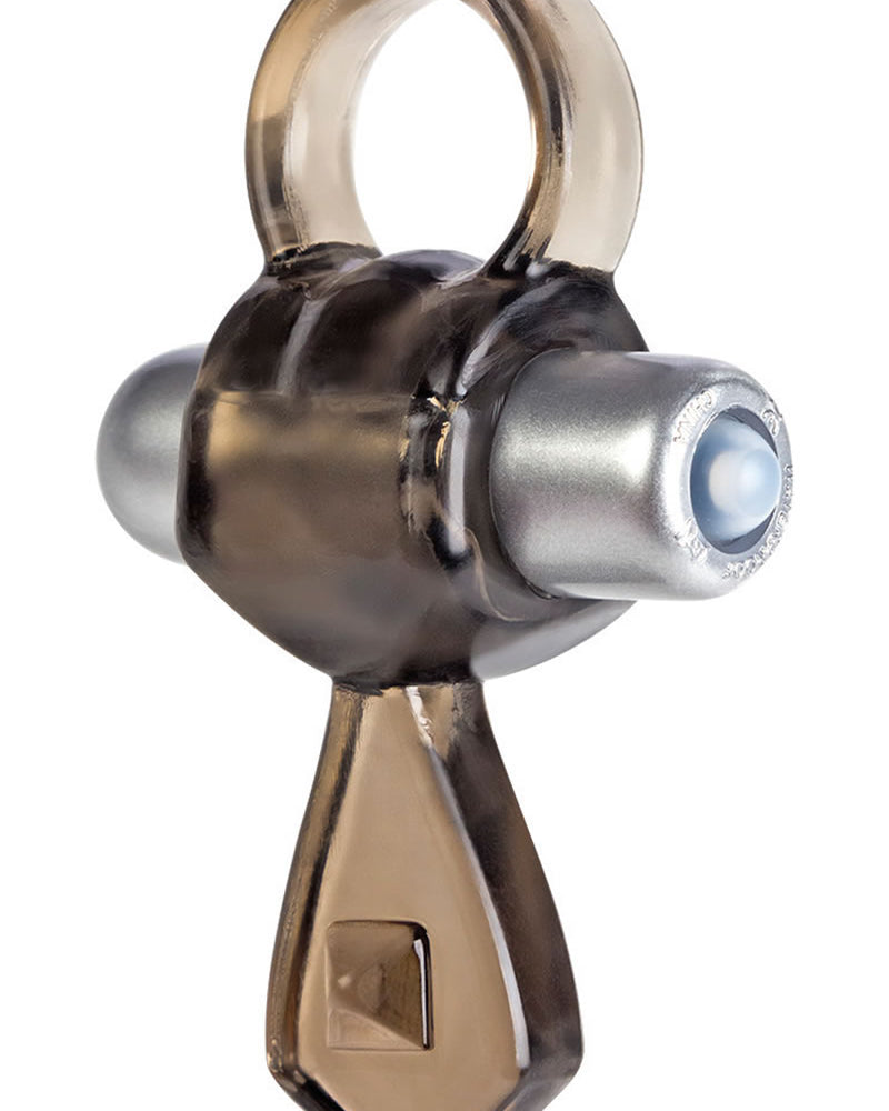 Up Dress It Up Neck Tie Teaser Ring Cockring Waterproof Smoke