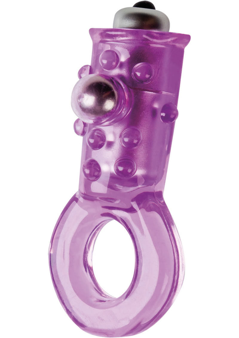 Anillo de cuentas con carga superior Up Hook It Up resistente al agua y morado