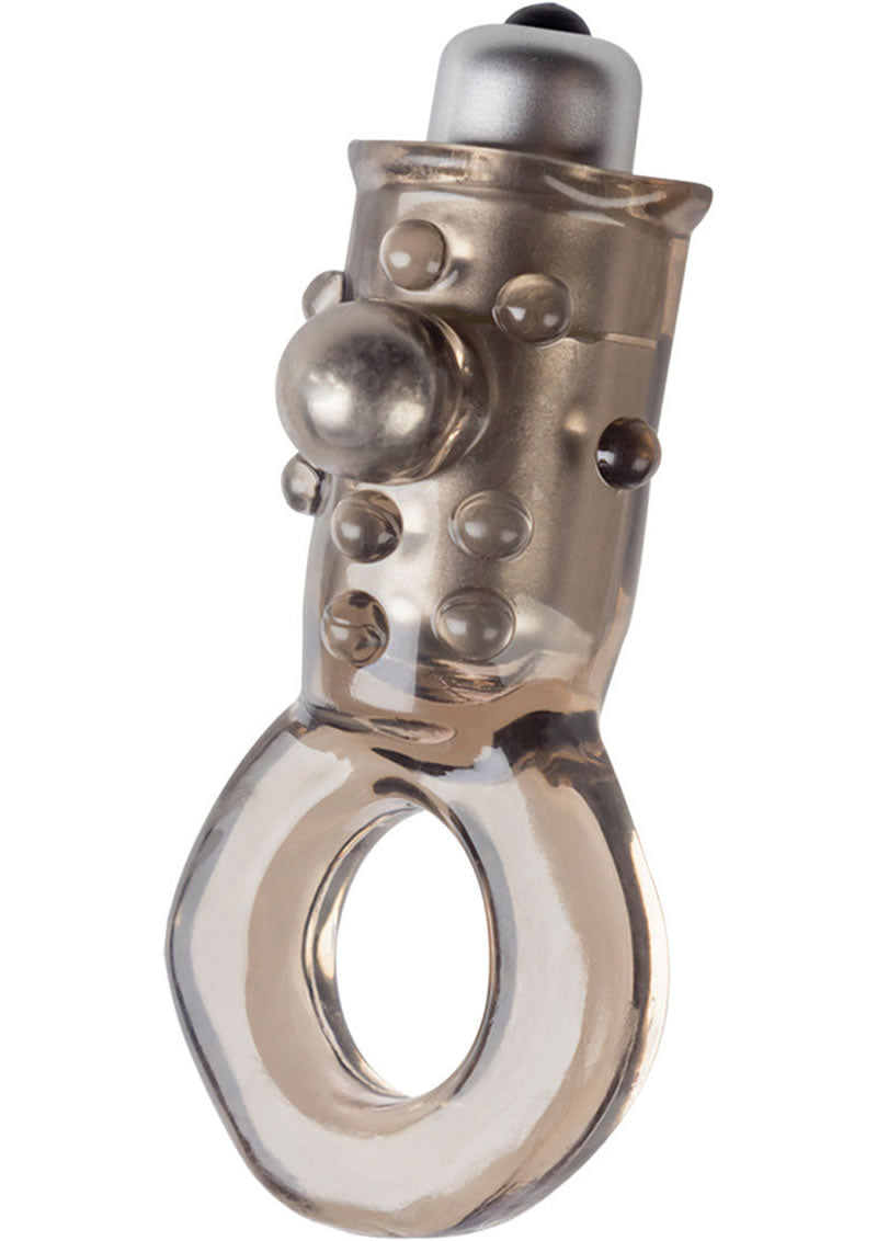 Anillo para el pene con cuentas de carga superior Up Hook It Up, resistente al agua y al humo