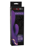 Entice Marilyn Silicone Vibrator Waterproof Purple 5.25 Inch