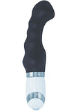 Ebony and Ivory Rapture Vibrator Waterproof Black 5.37 Inches
