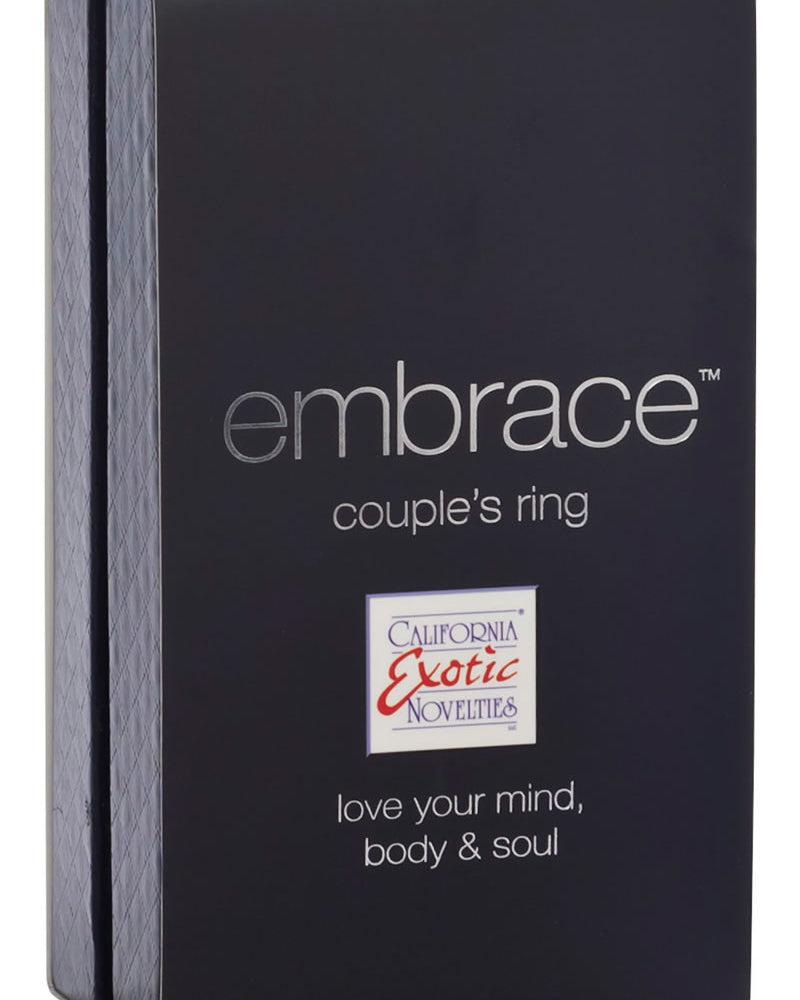 Embrace Couples Ring Silicone Cockring Waterproof Pink
