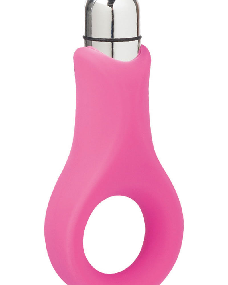 Embrace Couples Ring Silicone Cockring Waterproof Pink