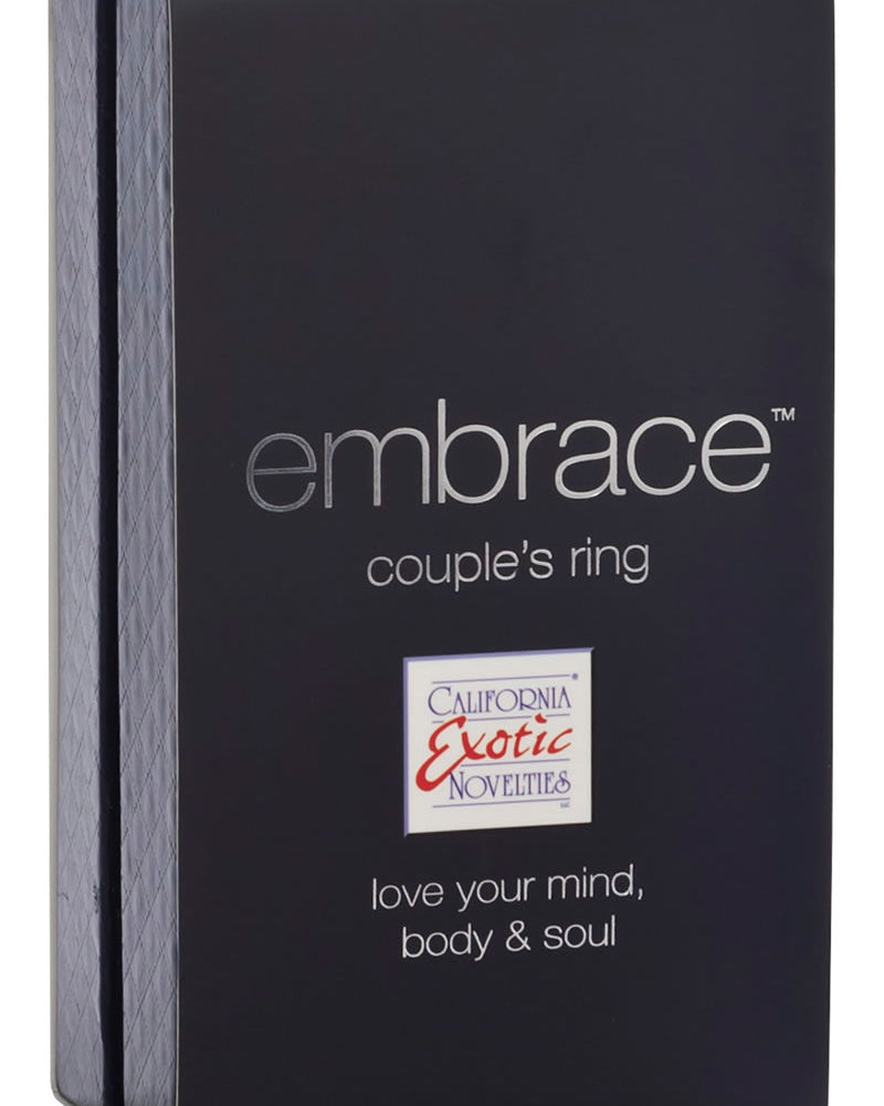Embrace Couples Ring Silicone Cockring Waterproof Grey