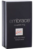 Embrace Couples Ring Silicone Cockring Waterproof Grey