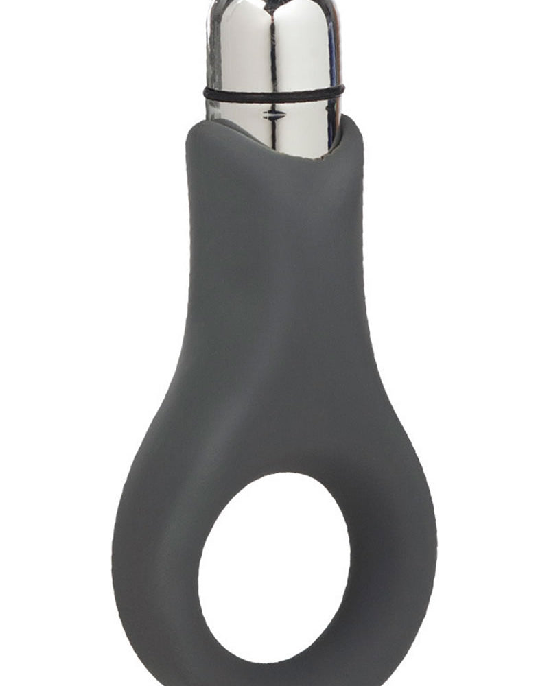 Embrace Couples Ring Silicone Cockring Waterproof Grey