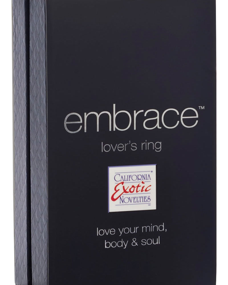 Embrace Lovers Ring Silicone Cockring Waterproof Pink