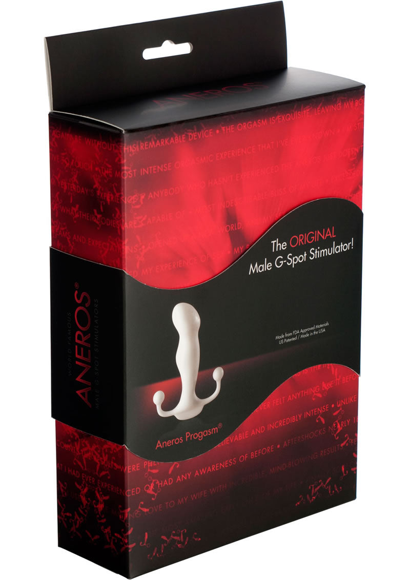 Estimulador del punto G masculino Progasm Classic blanco