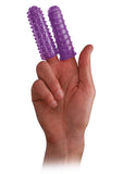 Jelly Finger Stimulators Purple