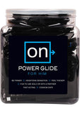 On Power Glide For Him Enhancement Gel 3 Milliliter Foil Packets 100 Each Per Bowl