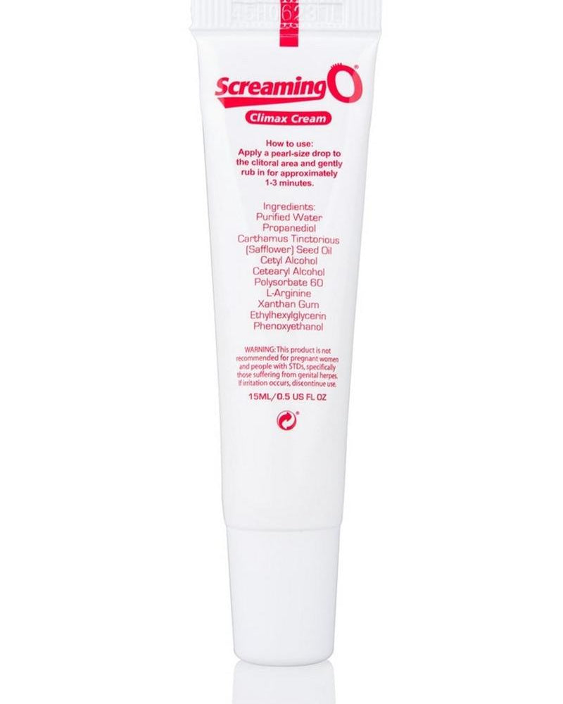 Crema estimulante Screaming O Climax para ella