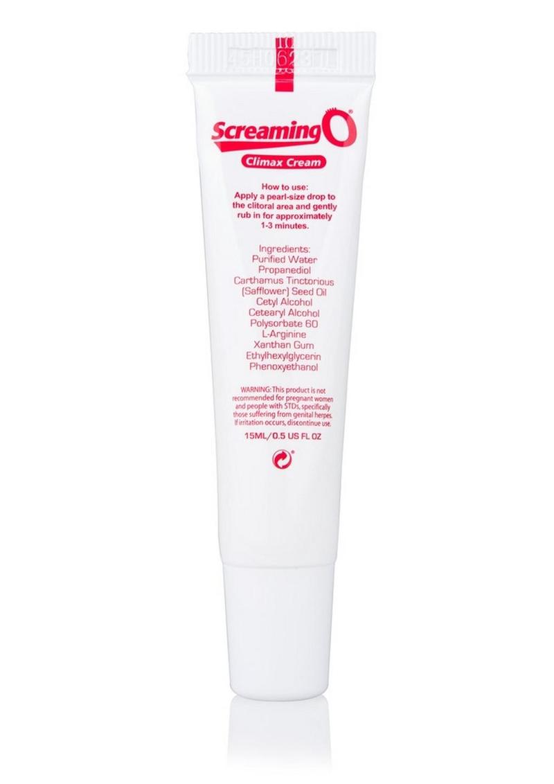 Crema Screaming O Climax para ella, 24 tubos por recipiente