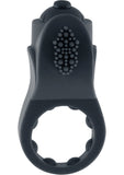 Primo Apex Premium Silicone Vibe Ring Waterproof Black 6 Piece Display
