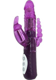 Vibrador de doble inserción Tri Me resistente al agua color lavanda