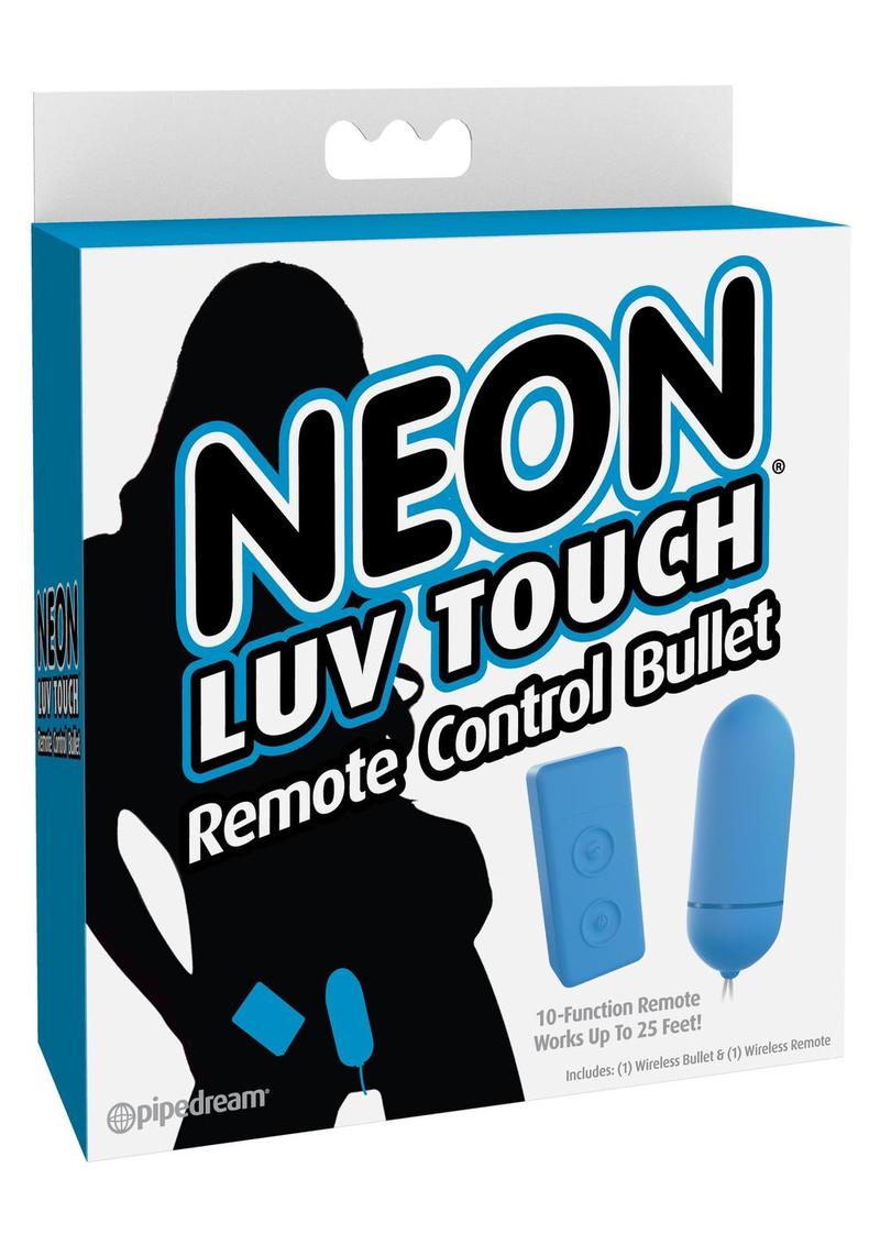 Control remoto Neon Luv Touch Bullet impermeable azul
