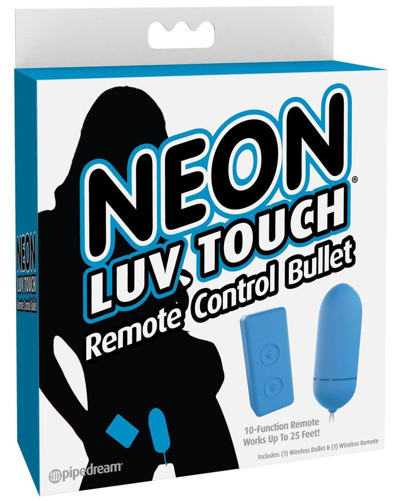 Control remoto Neon Luv Touch Bullet impermeable azul