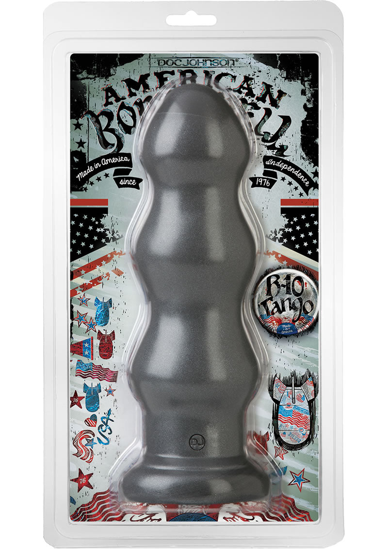 Sonda American Bombshell B-10 Tango gris de 8,8 pulgadas de largo y 10 pulgadas de circunferencia