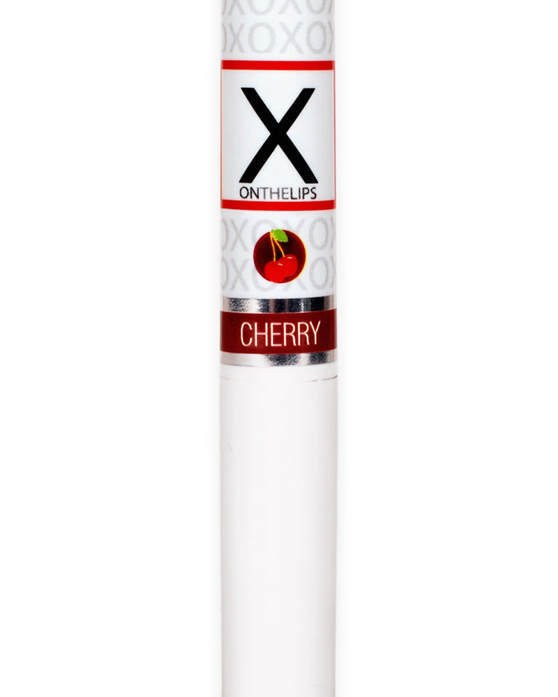 Bálsamo labial estimulante X On The Lips con feromonas, cereza eléctrica, 0,75 onzas