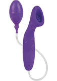 Bomba de clítoris de silicona Body And Soul Scintillation resistente al agua color morado