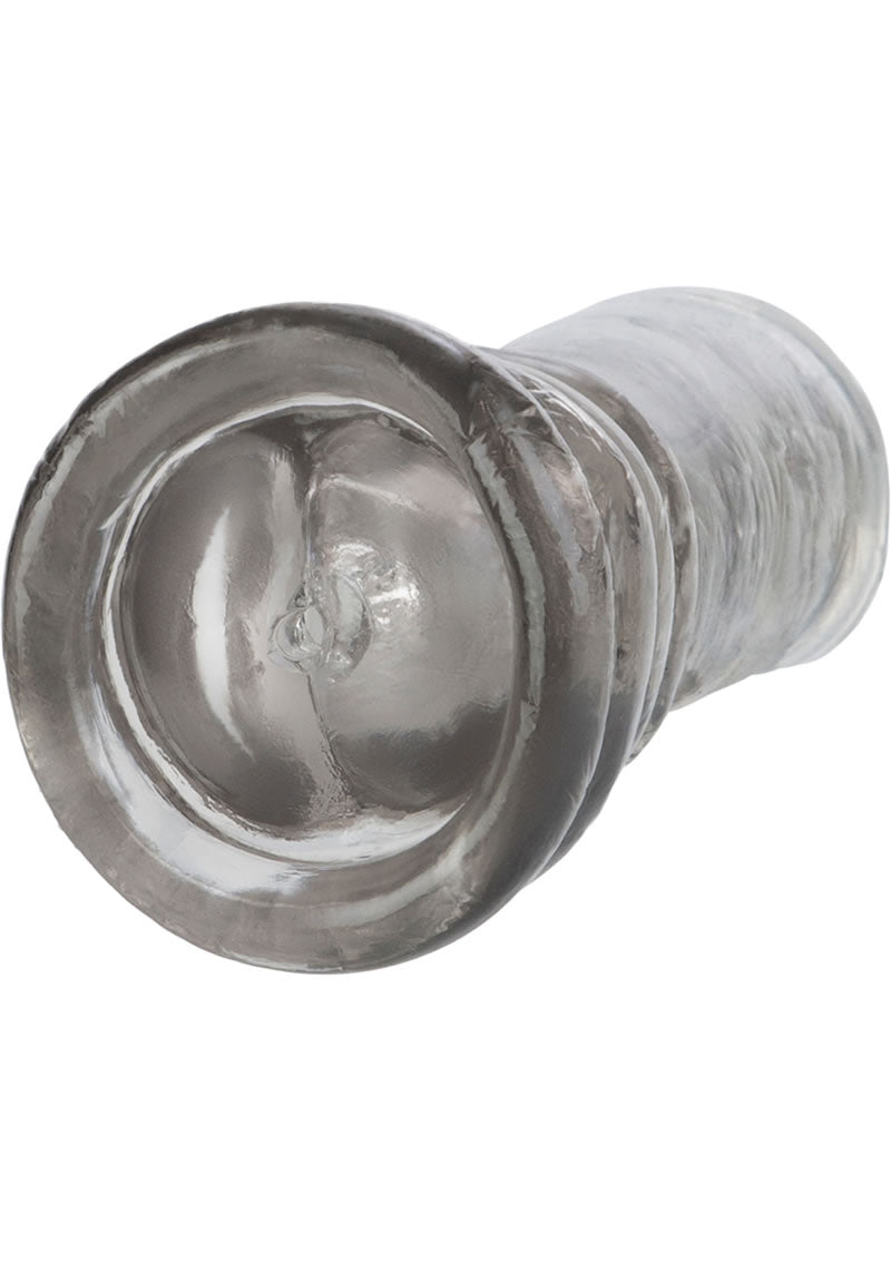 Masturbador Power Stroker del Dr. Joel Kaplan transparente