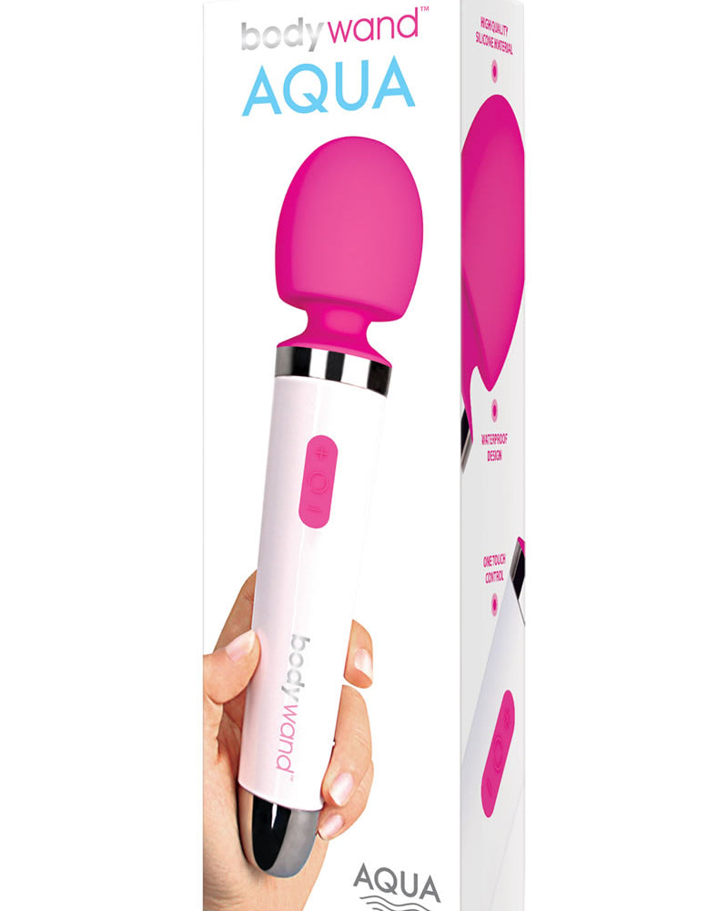 Masajeador de silicona Bodywand Aqua resistente al agua