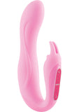 Wow Vibe Silicone Rabbit Rocker Waterproof Pink 6.25 Inch