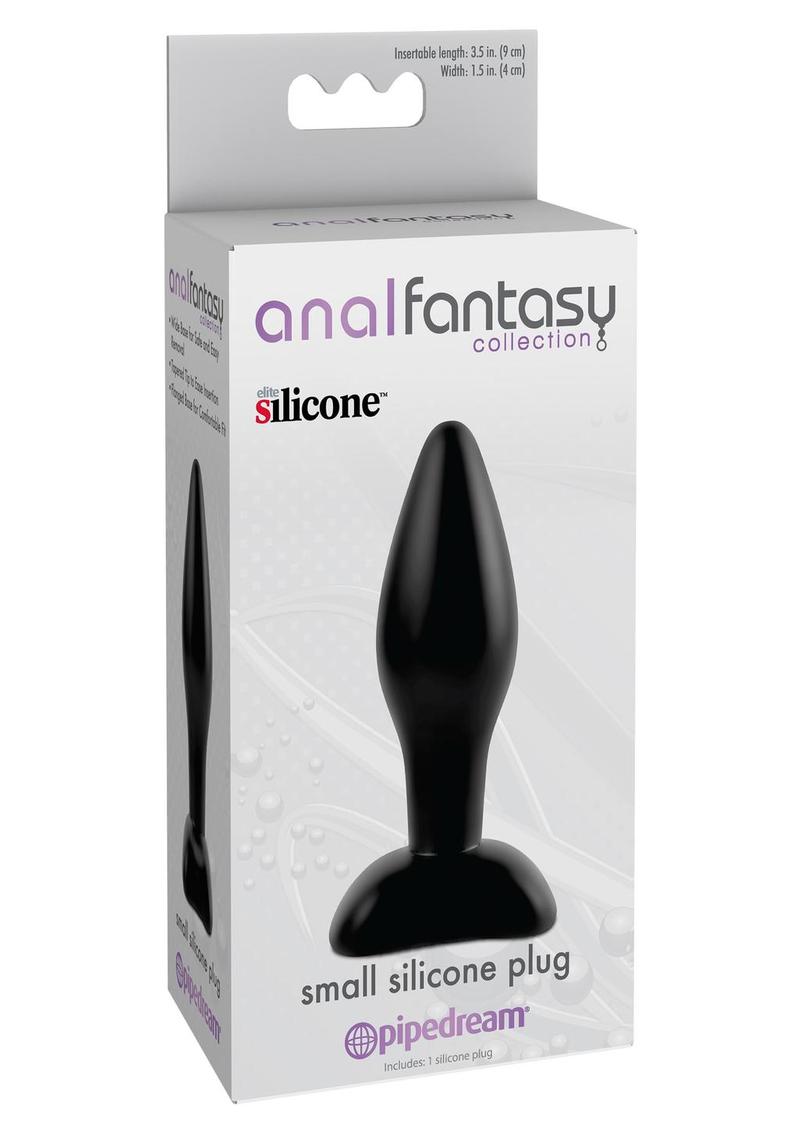 Kit de tapón anal de silicona pequeño de 3,5 pulgadas de la colección Anal Fantasy