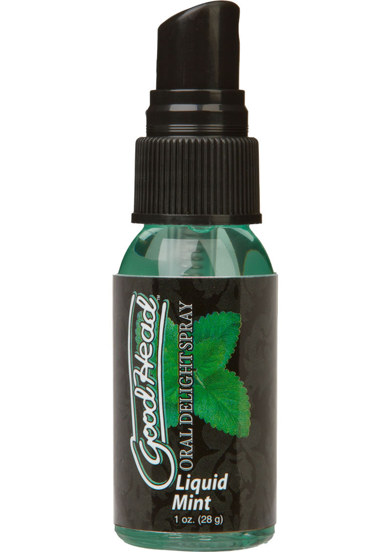 Spray líquido de menta Goodhead Oral Delight de 1 onza