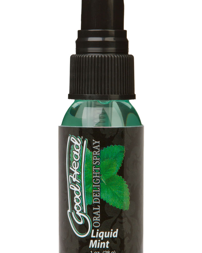 Spray líquido de menta Goodhead Oral Delight de 1 onza