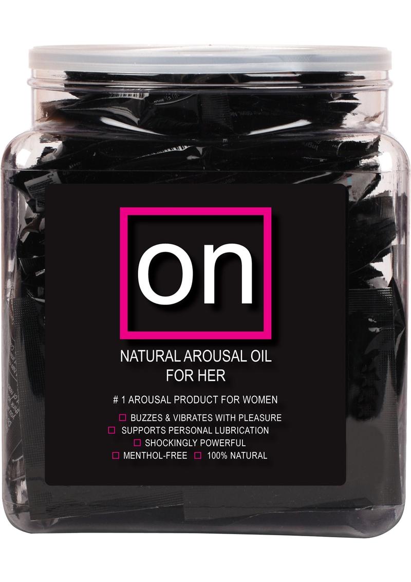 On Arousal Gel For Her Fish Bowl 75 Ampoules Per Bowl