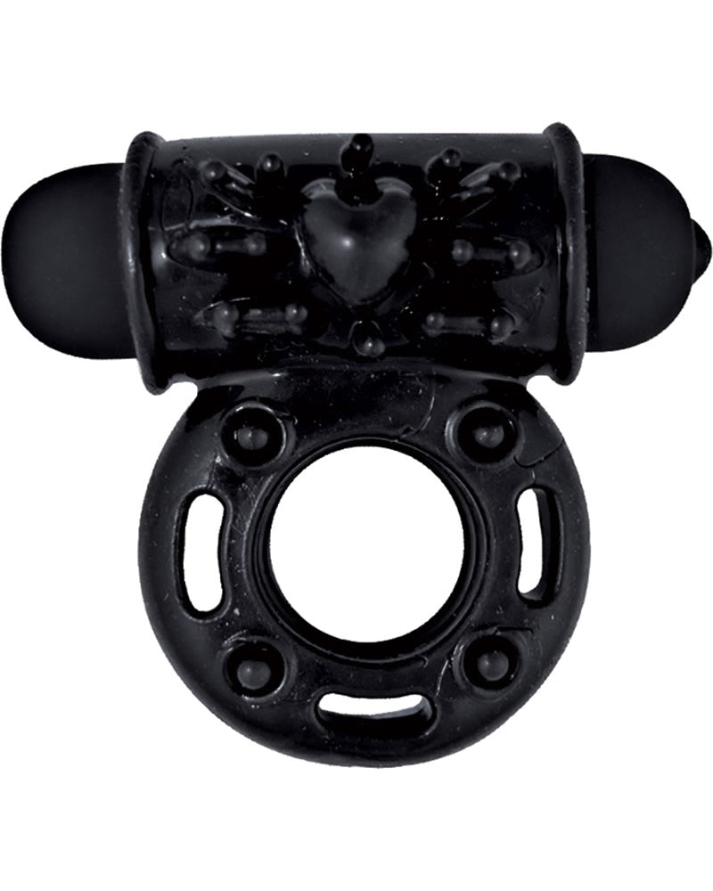 Hero Dynamic Scream Maker Cockring Waterproof Black