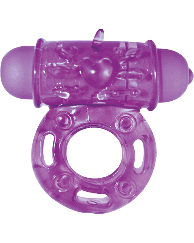Hero Dynamic Scream Maker Cockring Waterproof Purple