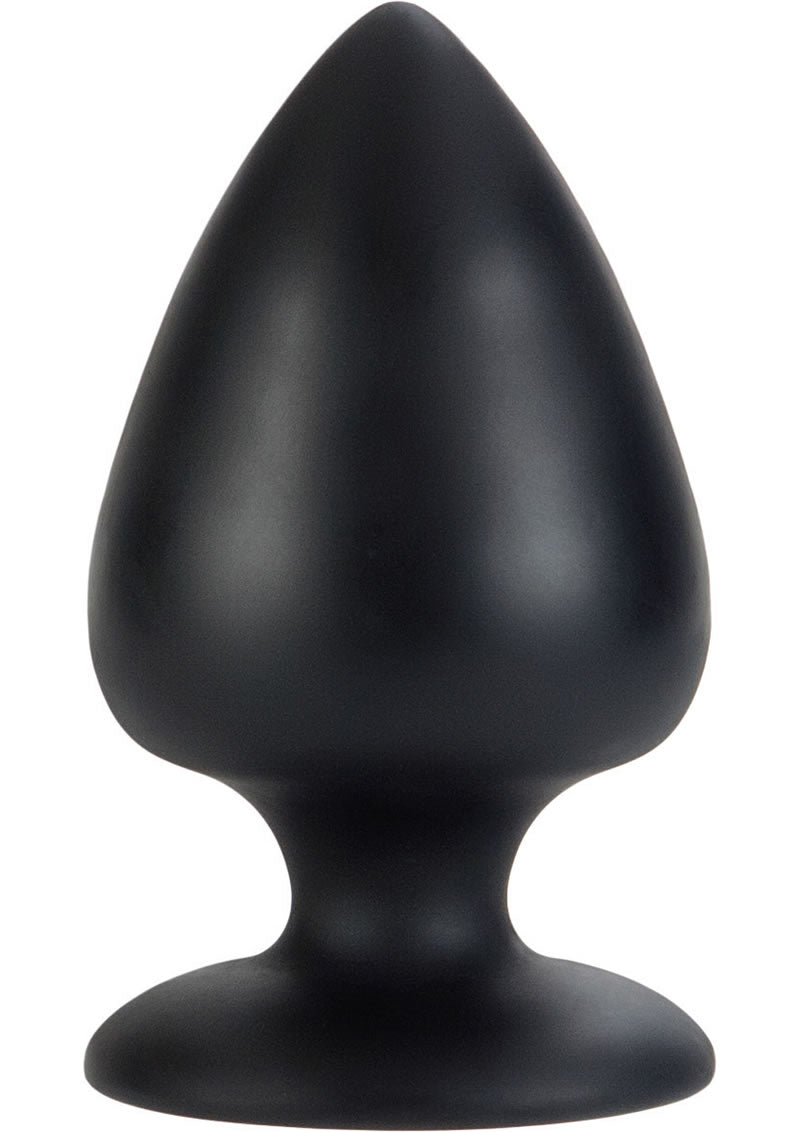 Colt Big Boy Silicone Anal Plug Black 3.25 Inch