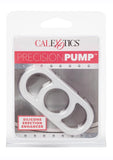 Precision Pump Erection Enhancer Silicone Cock Ring Clear