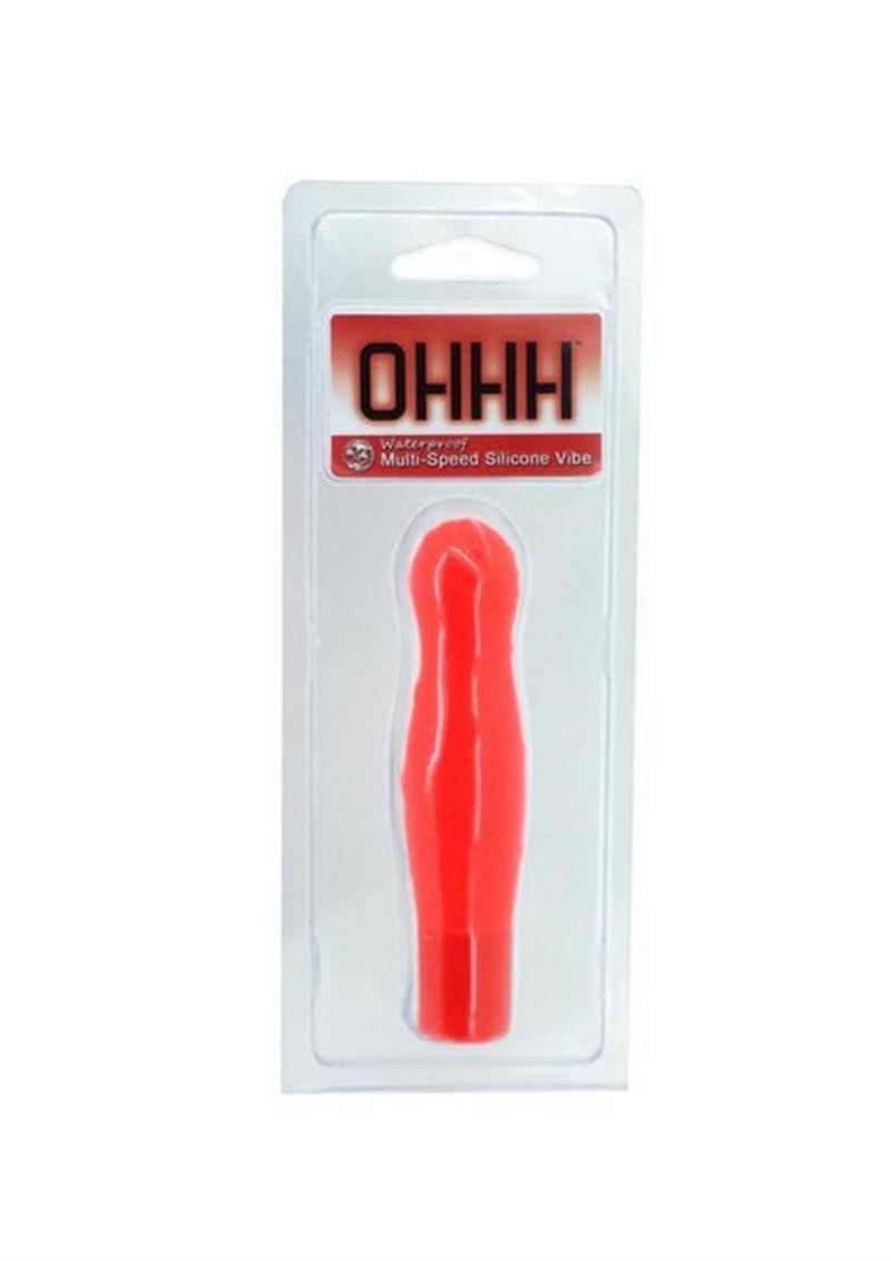 Pure Touch Multi-Speed Silicone Vibe Waterproof Coral