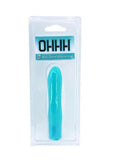 Pure Touch Multi Speed Silicone Vibe Waterproof Teal 4.25 Inch