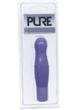 Pure Carress Multi Speed Silicone Vibe Waterproof Lavender 4.25 Inch