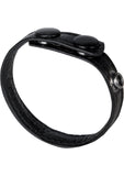 Macho 3 Snap Cock Ring Adjustable Black