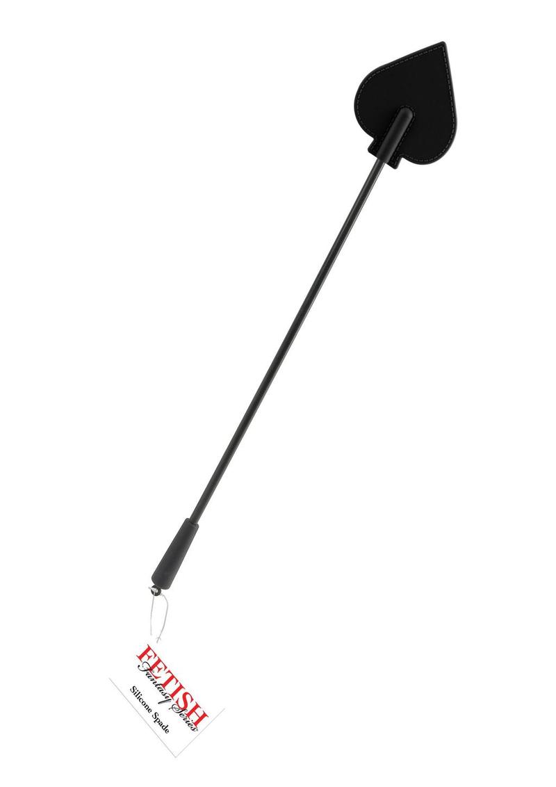 Fetish Fantasy Silicone Spade Black